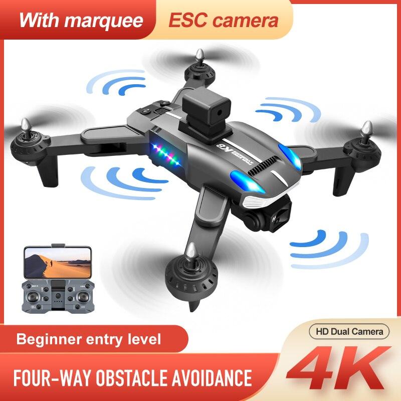 K8 Drone - 2023 New Drone 4K Professional HD ESC Double Camera Obstacle Avoidance Optical Flow Positioning Foldable Quadcopter Toys Gift 13 K8 Drone - 2023 New Drone 4K Professional HD ESC Double Camera Obstacle Avoidance Optical Flow Positioning Foldable Quadcopter Toys Gift — изображение 13