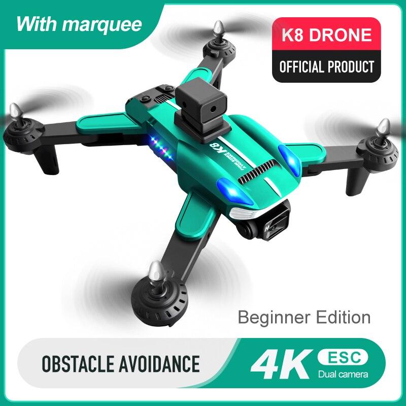 K8 Drone - 2023 New Drone 4K Professional HD ESC Double Camera Obstacle Avoidance Optical Flow Positioning Foldable Quadcopter Toys Gift 12 K8 Drone - 2023 New Drone 4K Professional HD ESC Double Camera Obstacle Avoidance Optical Flow Positioning Foldable Quadcopter Toys Gift — изображение 12