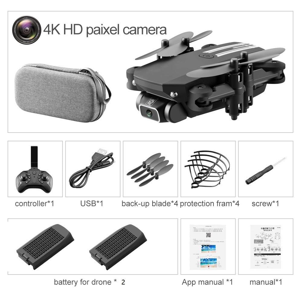 XYRC 2023 New Mini Drone 4K 1080P HD Camera WiFi Fpv Air Pressure Altitude Hold Black And Gray Foldable Quadcopter RC Dron Toy 12 XYRC 2023 New Mini Drone 4K 1080P HD Camera WiFi Fpv Air Pressure Altitude Hold Black And Gray Foldable Quadcopter RC Dron Toy - Image 12