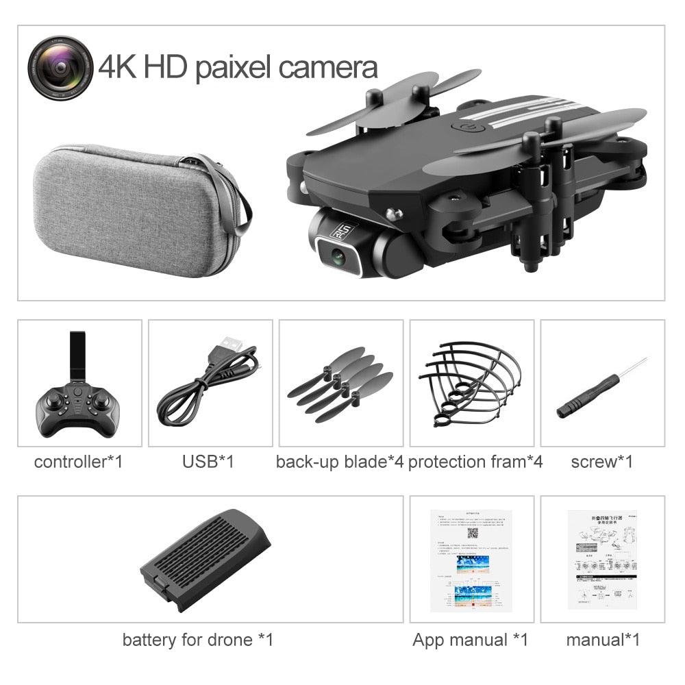 XYRC 2023 New Mini Drone 4K 1080P HD Camera WiFi Fpv Air Pressure Altitude Hold Black And Gray Foldable Quadcopter RC Dron Toy 11 XYRC 2023 New Mini Drone 4K 1080P HD Camera WiFi Fpv Air Pressure Altitude Hold Black And Gray Foldable Quadcopter RC Dron Toy - Image 11