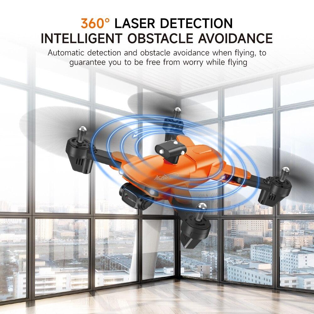 QJ F184 Drone - 4K Dual Camera WiFi FPV One Button Obstacle Avoidance Smart Follow 360° Quadcopter RC Helicopter Toy Gifts 10 QJ F184 Drone - 4K Dual Camera WiFi FPV One Button Obstacle Avoidance Smart Follow 360° Quadcopter RC Helicopter Toy Gifts - Image 10
