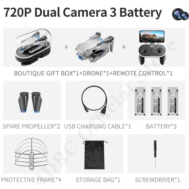 4DRC V20 Drone - 4k Profesional HD Dual Camera fpv Drone Height Keep Drones Photography Rc Helicopter Foldable Quadcopter Dron Toy 3 4DRC V20 Drone - 4k Profesional HD Dual Camera fpv Drone Height Keep Drones Photography Rc Helicopter Foldable Quadcopter Dron Toy - Image 3