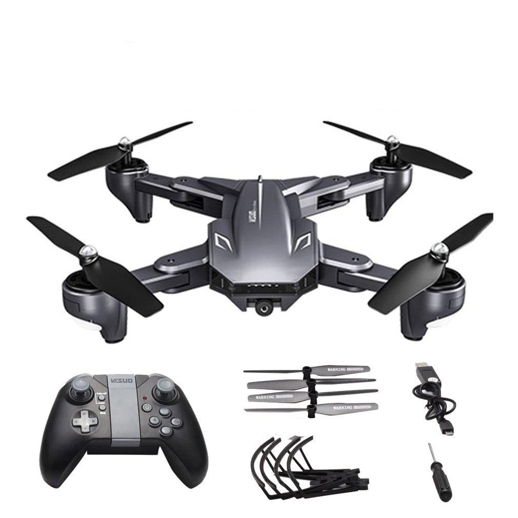Visuo XS816 Drone - with 50 Times Zoom WiFi FPV 4K Dual Camera Optical Flow Quadcopter Foldable Selfie Drone