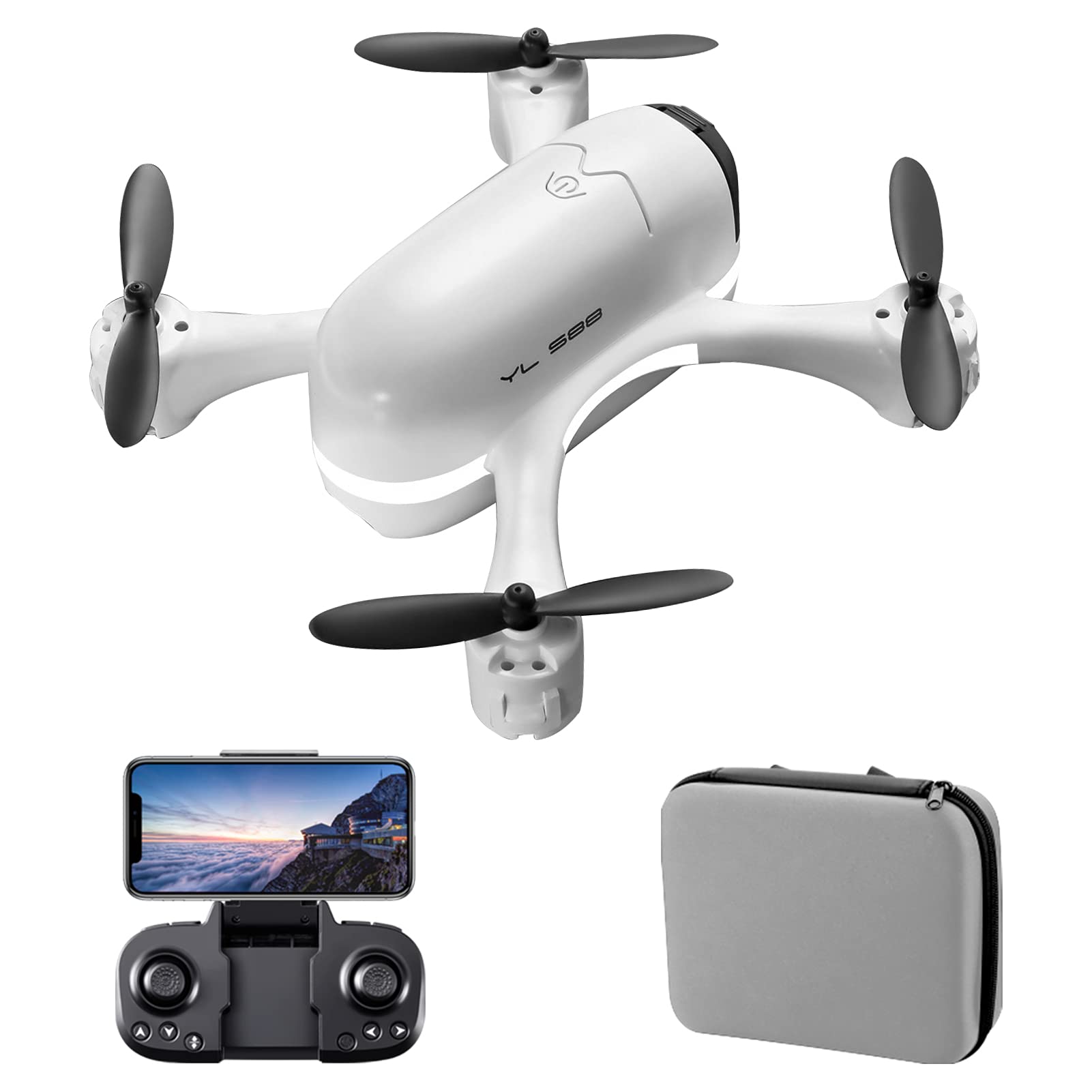 S88 Drone - 4K HD Dual Camera With FPV Optical Flow Positioning RC Helicopter Quadcopter 1 S88 Drone - 4K HD Dual Camera With FPV Optical Flow Positioning RC Helicopter Quadcopter