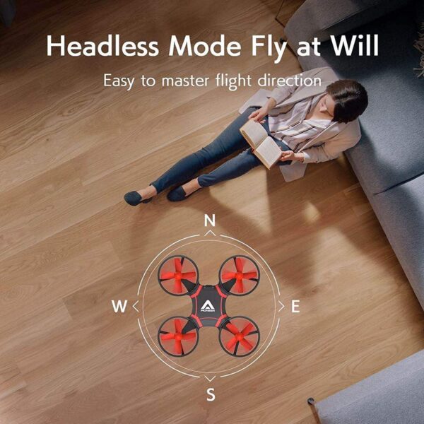 ATTOP A11 Drone for Kids - Easy Remote Control Drone, One Key Take Off, Auto-Pairing, Altitude Hold,with 3 Batteries Ideal Gift for Kids — изображение 6