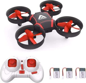 ATTOP A11 Drone for Kids - Easy Remote Control Drone, One Key Take Off, Auto-Pairing, Altitude Hold,with 3 Batteries Ideal Gift for Kids
