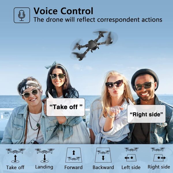 ATTOP X-PACK 18 Camera Drone - 1080P FPV Drones with Carrying Case, Long Distance Quadcopter Equipped w/2 batteries, One key Return/Emergency Stop, ATTOP Drones for Adults/Beginners, Girls/Boys Gifts 6 ATTOP X-PACK 18 Camera Drone - 1080P FPV Drones with Carrying Case, Long Distance Quadcopter Equipped w/2 batteries, One key Return/Emergency Stop, ATTOP Drones for Adults/Beginners, Girls/Boys Gifts - صورة ATTOP X-PACK 18 Camera Drone - 1080P FPV Drones with Carrying Case, Long Distance Quadcopter Equipped w/2 batteries, One key Return/Emergency Stop, ATTOP Drones for Adults/Beginners, Girls/Boys Gifts - صورة 6