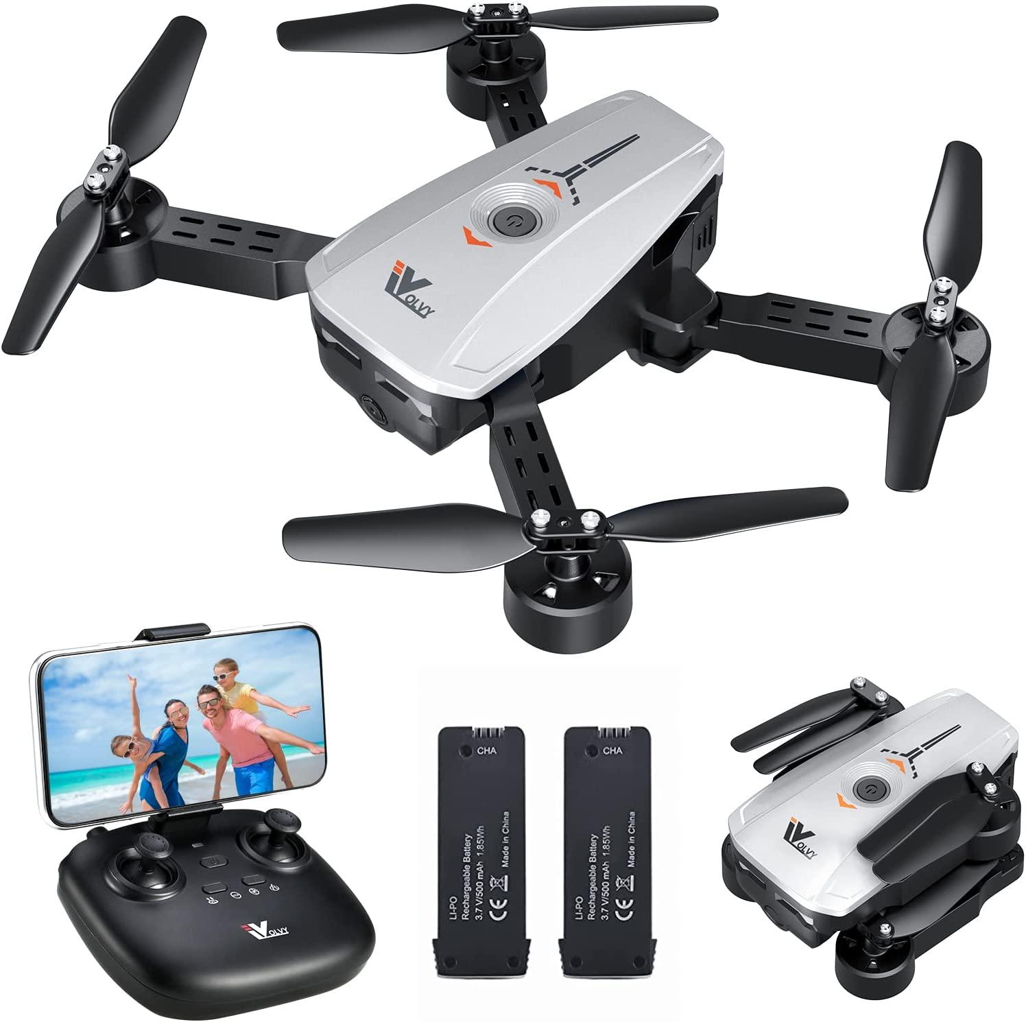 ATTOP X-Pack 3 Camera Drone - FPV Drone with Camera 1080P 164fts Range RC Drone with Voice/Gesture/Gravity Control Gift Ideas 1 ATTOP X-Pack 3 Camera Drone - FPV Drone with Camera 1080P 164fts Range RC Drone with Voice/Gesture/Gravity Control Gift Ideas