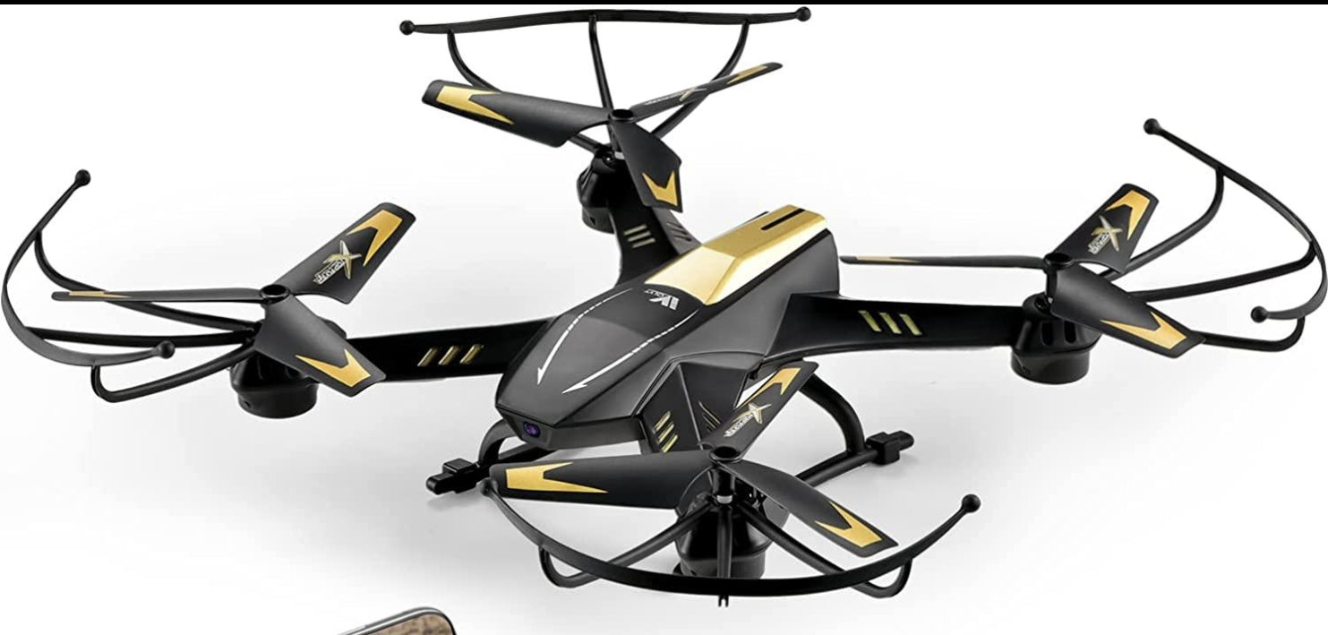 ATTOP A8 Drone - Larger 1080P FPV Drone with Camera One Key Start/Hover/Land Kids Drone Remote/APP/Voice/Gesture Control 24 Min Flight Low Battery Warn Safe Design 2 ATTOP A8 Drone - Larger 1080P FPV Drone with Camera One Key Start/Hover/Land Kids Drone Remote/APP/Voice/Gesture Control 24 Min Flight Low Battery Warn Safe Design - Image 2