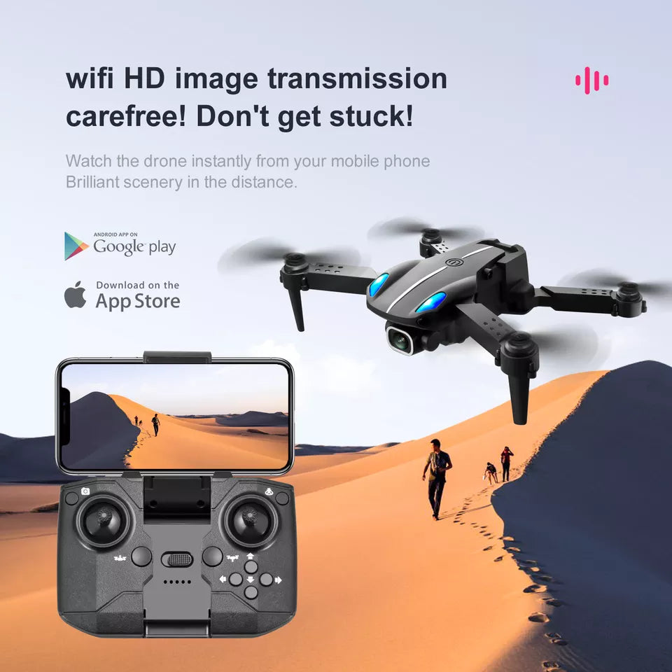 KY907 PRO Drone - 4K Dual Camera HD Professional Camera WIFI FPV Foldable Helicopter 4 KY907 PRO Drone - 4K Dual Camera HD Professional Camera WIFI FPV Foldable Helicopter — изображение 4