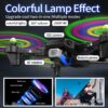 NiGHT LiONS TECH RC Drones for Kids Adults beginner with Camera 1080P,WiFi FPV Remote Control Quadcopter with RGB LED Lights,Optical flow,3D Flip,Headless Mode,One Key Start Mode,2 Battery 6 NiGHT LiONS TECH RC Drones for Kids Adults beginner with Camera 1080P,WiFi FPV Remote Control Quadcopter with RGB LED Lights,Optical flow,3D Flip,Headless Mode,One Key Start Mode,2 Battery - صورة NiGHT LiONS TECH RC Drones for Kids Adults beginner with Camera 1080P,WiFi FPV Remote Control Quadcopter with RGB LED Lights,Optical flow,3D Flip,Headless Mode,One Key Start Mode,2 Battery - صورة 6