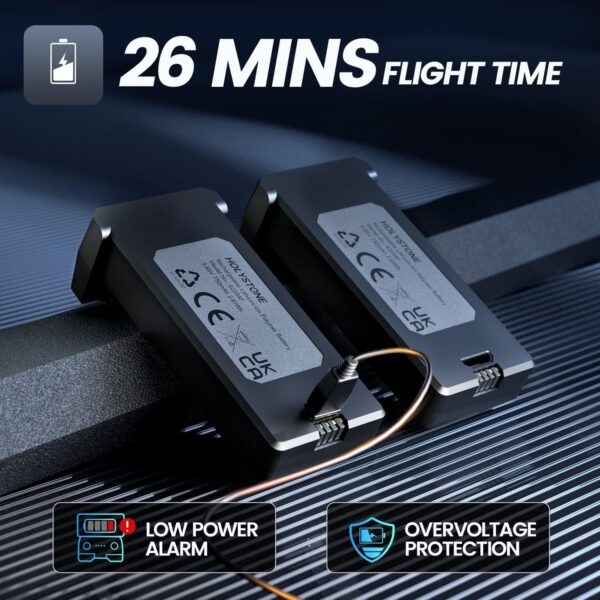 Holy Stone HS430 Drone - for Kids with 1080P HD Camera, RC Mini Drones Quadcopter with WiFi FPV Live Video, Circle Fly, Throw to Go, Toys for Adults or Beginners, 2 Batteries 26 Mins, Easy to Fly, 3 Holy Stone HS430 Drone - for Kids with 1080P HD Camera, RC Mini Drones Quadcopter with WiFi FPV Live Video, Circle Fly, Throw to Go, Toys for Adults or Beginners, 2 Batteries 26 Mins, Easy to Fly, - صورة Holy Stone HS430 Drone - for Kids with 1080P HD Camera, RC Mini Drones Quadcopter with WiFi FPV Live Video, Circle Fly, Throw to Go, Toys for Adults or Beginners, 2 Batteries 26 Mins, Easy to Fly, - صورة 3