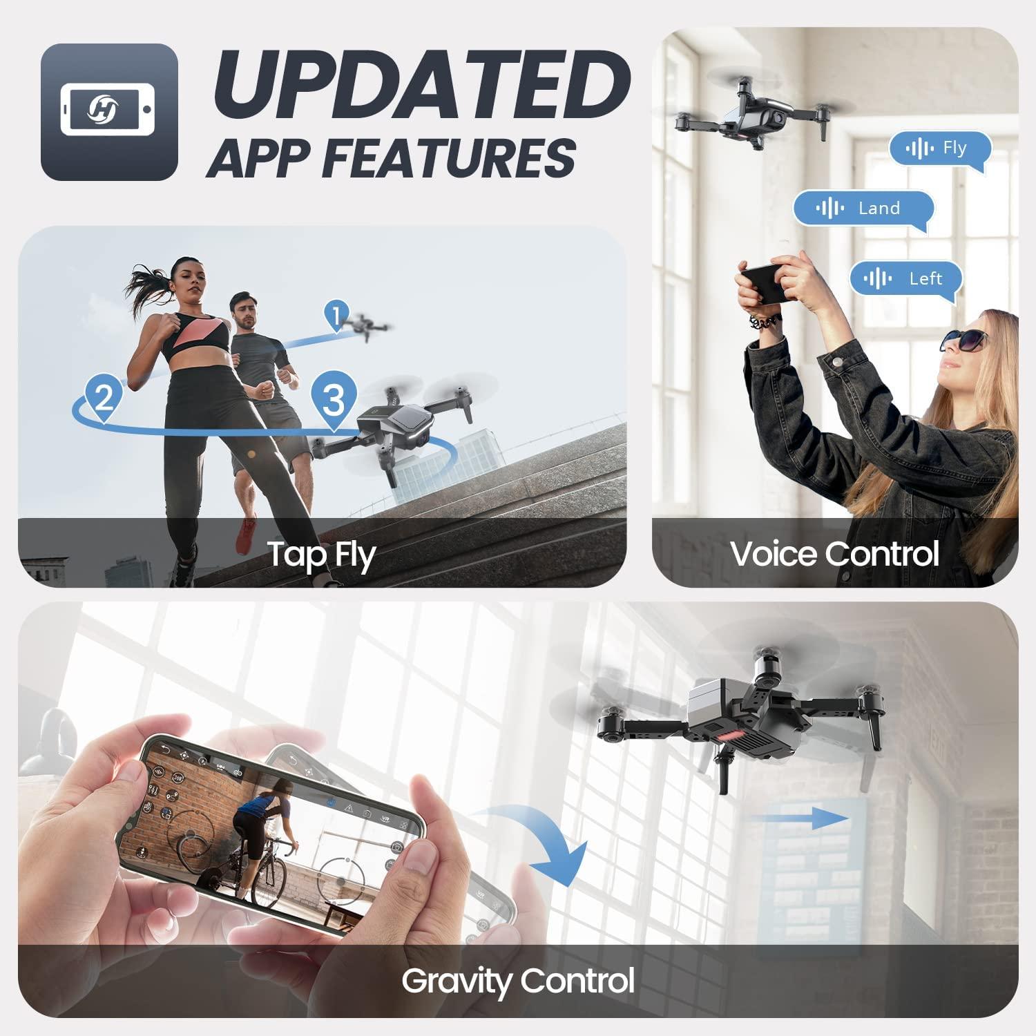 Holy Stone HS430 Drone - for Kids with 1080P HD Camera, RC Mini Drones Quadcopter with WiFi FPV Live Video, Circle Fly, Throw to Go, Toys for Adults or Beginners, 2 Batteries 26 Mins, Easy to Fly, 2 Holy Stone HS430 Drone - for Kids with 1080P HD Camera, RC Mini Drones Quadcopter with WiFi FPV Live Video, Circle Fly, Throw to Go, Toys for Adults or Beginners, 2 Batteries 26 Mins, Easy to Fly, - صورة Holy Stone HS430 Drone - for Kids with 1080P HD Camera, RC Mini Drones Quadcopter with WiFi FPV Live Video, Circle Fly, Throw to Go, Toys for Adults or Beginners, 2 Batteries 26 Mins, Easy to Fly, - صورة 2