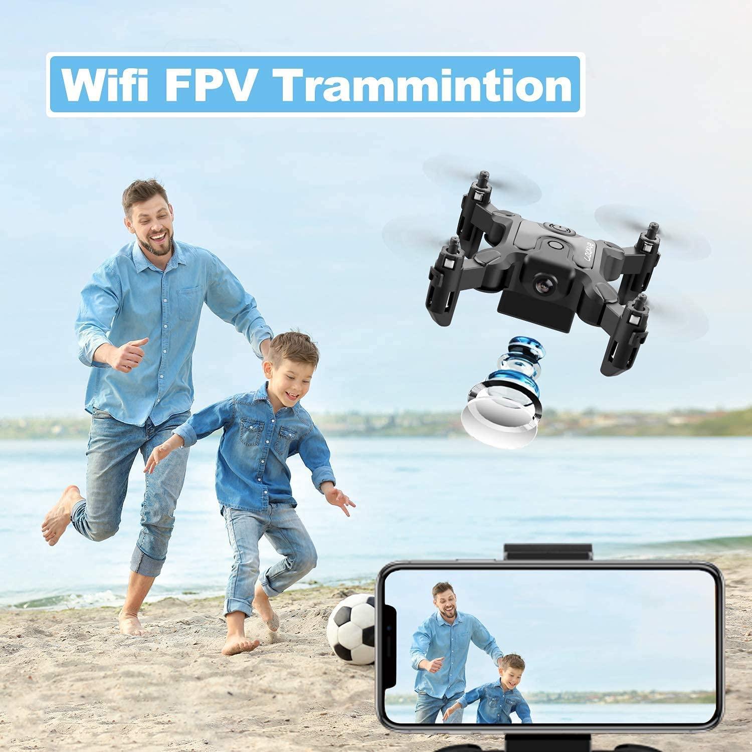 DRONEEYE 4DV2 Drone with Camera for Kids,720P FPV Video,Nano Portable Pocket RC Quadcopter Beginners Toys,3D Flip,Altitude Hold,Headless Mode,Trajectory Flight,3D Flips 2 DRONEEYE 4DV2 Drone with Camera for Kids,720P FPV Video,Nano Portable Pocket RC Quadcopter Beginners Toys,3D Flip,Altitude Hold,Headless Mode,Trajectory Flight,3D Flips - Image 2