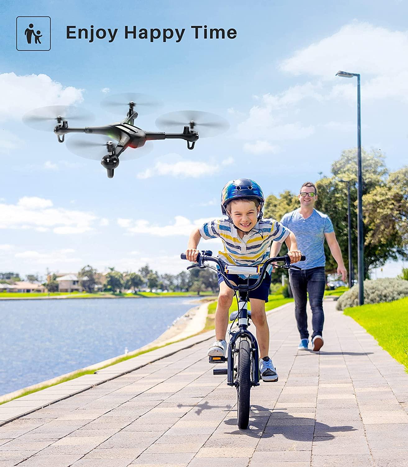 SYMA X600W Foldable Drone - with 1080P HD FPV Camera for Adults, RC Quadcopter for Kids Beginners, with Headless Mode, Altitude Hold, 3D Flip, Custom Route and One Key Start 8 SYMA X600W Foldable Drone - with 1080P HD FPV Camera for Adults, RC Quadcopter for Kids Beginners, with Headless Mode, Altitude Hold, 3D Flip, Custom Route and One Key Start — изображение 8