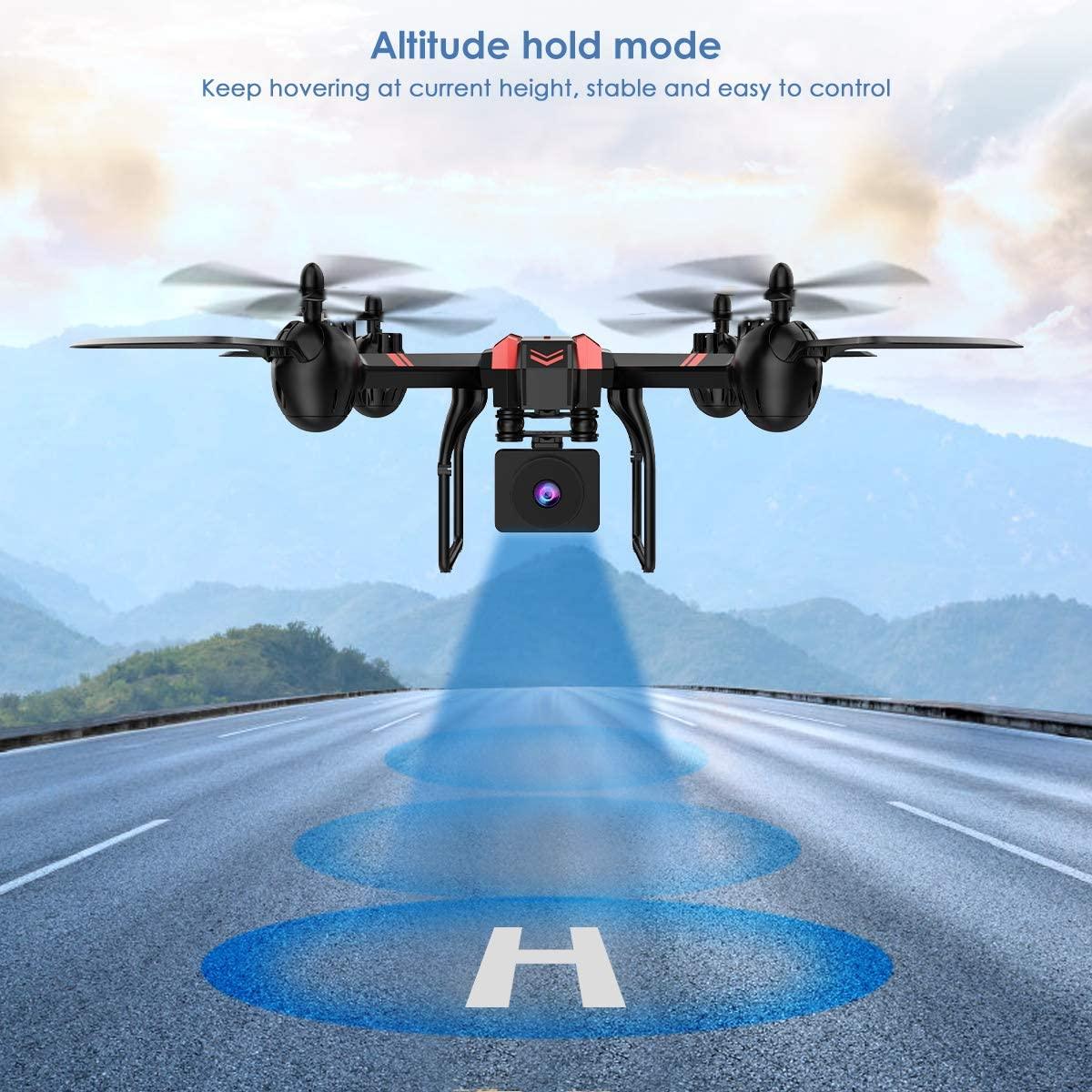 SANROCK X105W Drone - for Adults And Kids, 1080P HD Camera RC Quadcopter for Beginners, Wifi Live Video Cam, App Control, Altitude Hold, Headless Mode, Trajectory Flight, Gravity Sensor, 3D Flip 6 SANROCK X105W Drone - for Adults And Kids, 1080P HD Camera RC Quadcopter for Beginners, Wifi Live Video Cam, App Control, Altitude Hold, Headless Mode, Trajectory Flight, Gravity Sensor, 3D Flip - Image 6