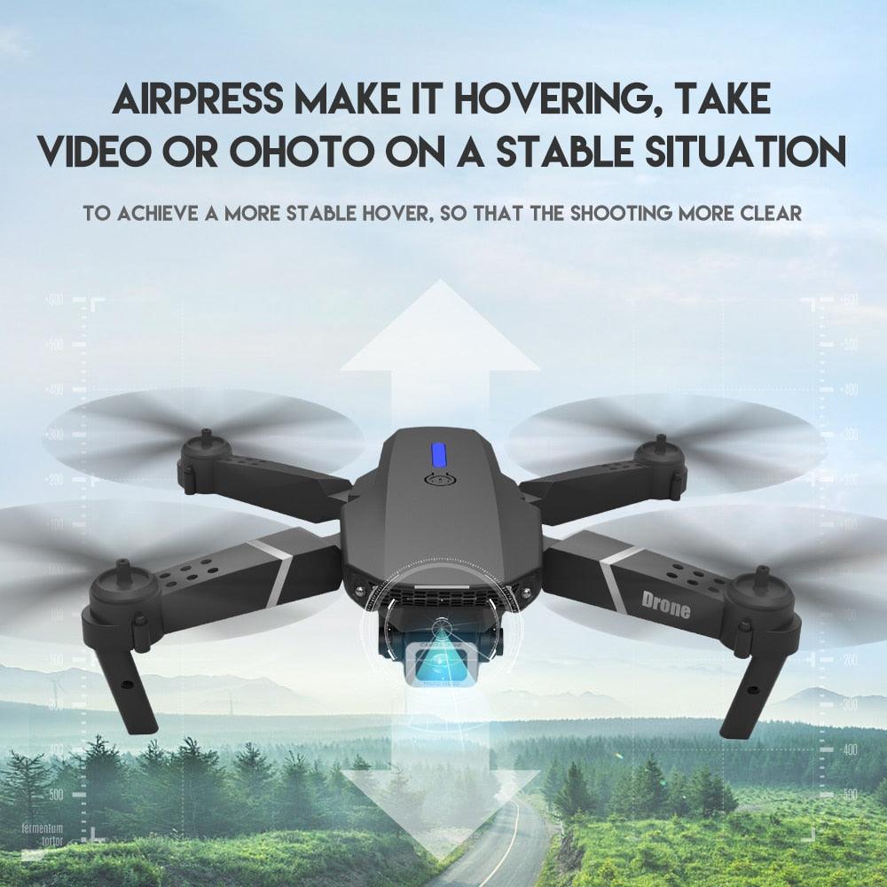 KBDFA E88 Pro Drone - 4K HD WIFI FPV Drone 1080P Camera Height Hold RC Foldable Quadcopter Dron Rc Helicopter Drone Gift Toy 30 KBDFA E88 Pro Drone - 4K HD WIFI FPV Drone 1080P Camera Height Hold RC Foldable Quadcopter Dron Rc Helicopter Drone Gift Toy - Image 30