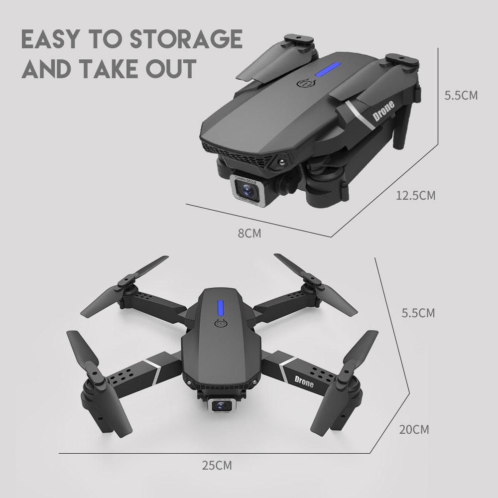 KBDFA E88 Pro Drone - 4K HD WIFI FPV Drone 1080P Camera Height Hold RC Foldable Quadcopter Dron Rc Helicopter Drone Gift Toy 29 KBDFA E88 Pro Drone - 4K HD WIFI FPV Drone 1080P Camera Height Hold RC Foldable Quadcopter Dron Rc Helicopter Drone Gift Toy - Image 29