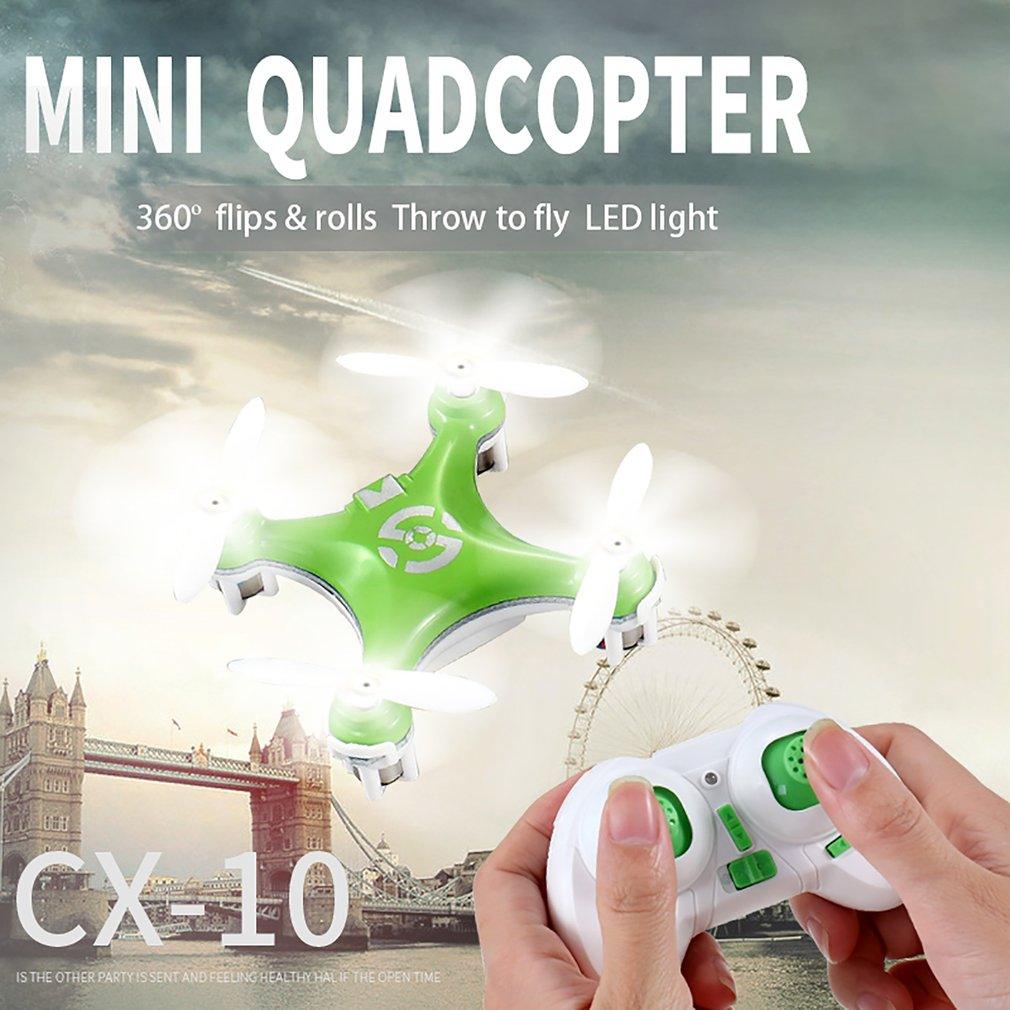 CX-10 Mini Drone - 2.4G 4CH 6 Axis Pocket Drone RC Quadcopter With LED Light Toys For Kids Children Toy Drone 7 CX-10 Mini Drone - 2.4G 4CH 6 Axis Pocket Drone RC Quadcopter With LED Light Toys For Kids Children Toy Drone - Image 7