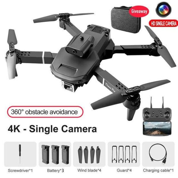KBDFA E100 Mini Drone - 4k Profesional HD Camera FPV WiFi Dron with Obstacle Avoidance Rc Helicopter Folding Quadcopter Toys 13 KBDFA E100 Mini Drone - 4k Profesional HD Camera FPV WiFi Dron with Obstacle Avoidance Rc Helicopter Folding Quadcopter Toys - صورة KBDFA E100 Mini Drone - 4k Profesional HD Camera FPV WiFi Dron with Obstacle Avoidance Rc Helicopter Folding Quadcopter Toys - صورة 13