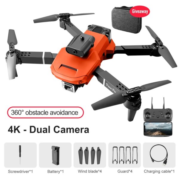 KBDFA E100 Mini Drone - 4k Profesional HD Camera FPV WiFi Dron with Obstacle Avoidance Rc Helicopter Folding Quadcopter Toys 9 KBDFA E100 Mini Drone - 4k Profesional HD Camera FPV WiFi Dron with Obstacle Avoidance Rc Helicopter Folding Quadcopter Toys - صورة KBDFA E100 Mini Drone - 4k Profesional HD Camera FPV WiFi Dron with Obstacle Avoidance Rc Helicopter Folding Quadcopter Toys - صورة 9