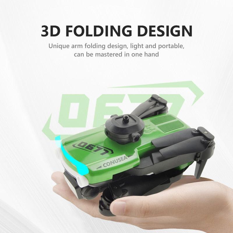 CONUSEA 0677 Drone - 4k Drones with Dual camera HD 4k Optical Flow FPV WIFI Quadcopter Obstacle Avoidance RC Drones Toys 5 CONUSEA 0677 Drone - 4k Drones with Dual camera HD 4k Optical Flow FPV WIFI Quadcopter Obstacle Avoidance RC Drones Toys — изображение 5