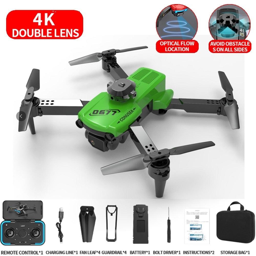 CONUSEA 0677 Drone - 4k Drones with Dual camera HD 4k Optical Flow FPV WIFI Quadcopter Obstacle Avoidance RC Drones Toys 3 CONUSEA 0677 Drone - 4k Drones with Dual camera HD 4k Optical Flow FPV WIFI Quadcopter Obstacle Avoidance RC Drones Toys — изображение 3
