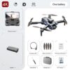 S1S Mini Drone - Brushless Motor 4K 8K Dual HD Camera Obstacle Avoidance Optical Flow Positioning RC Dron Foldable Quadcopter Toys Gifts 10 S1S Mini Drone - Brushless Motor 4K 8K Dual HD Camera Obstacle Avoidance Optical Flow Positioning RC Dron Foldable Quadcopter Toys Gifts - Image 10