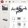S1S Mini Drone - Brushless Motor 4K 8K Dual HD Camera Obstacle Avoidance Optical Flow Positioning RC Dron Foldable Quadcopter Toys Gifts 5 S1S Mini Drone - Brushless Motor 4K 8K Dual HD Camera Obstacle Avoidance Optical Flow Positioning RC Dron Foldable Quadcopter Toys Gifts - Image 5