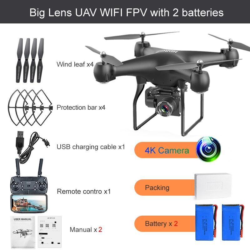 RC Drone FPV Quadcopter UAV with ESC Camera 4K HD Profesional Wide-Angle Aerial Photography Long Life Remote Control Helicopter 6 RC Drone FPV Quadcopter UAV with ESC Camera 4K HD Profesional Wide-Angle Aerial Photography Long Life Remote Control Helicopter - Image 6