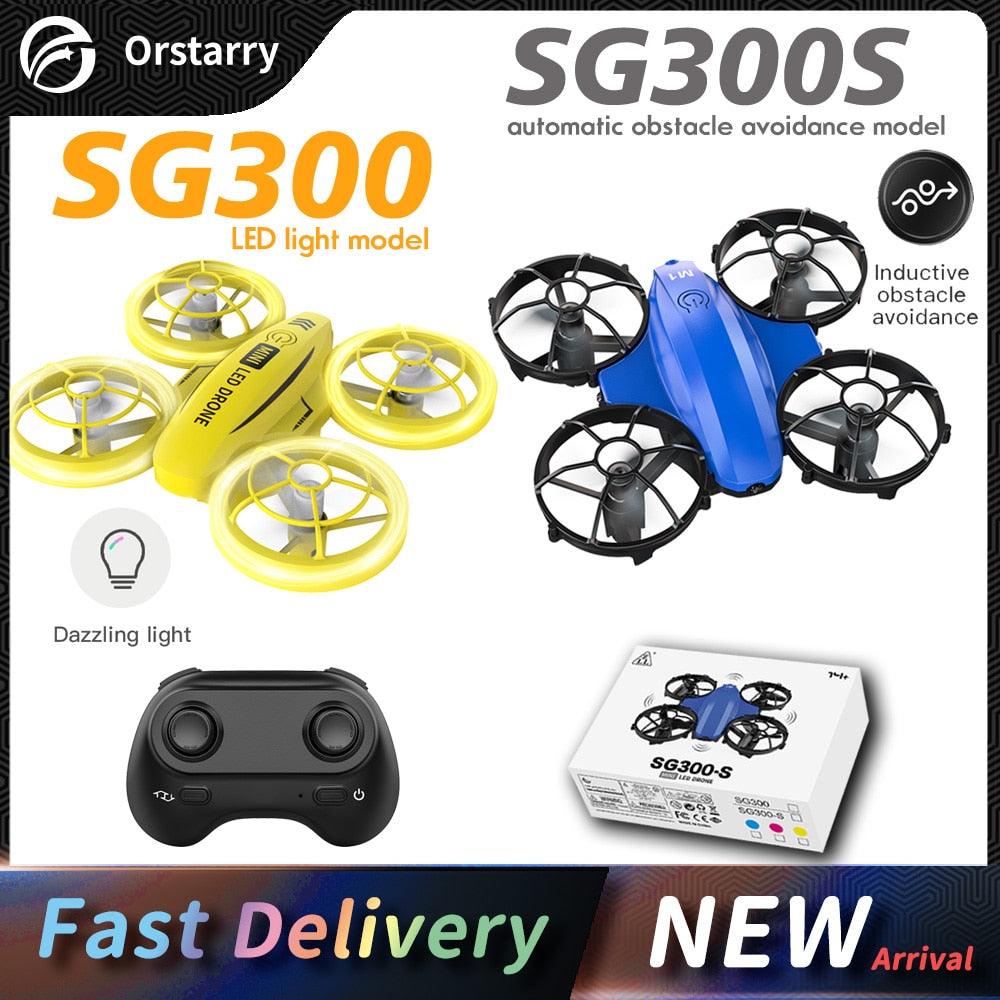 SG300/SG300S Mini Drone - Obstacle Avoidance Portable Dazzling Light Cool Remote Control Fancy Drone RC Toy for New Year Quadcopter 3 SG300/SG300S Mini Drone - Obstacle Avoidance Portable Dazzling Light Cool Remote Control Fancy Drone RC Toy for New Year Quadcopter — изображение 3