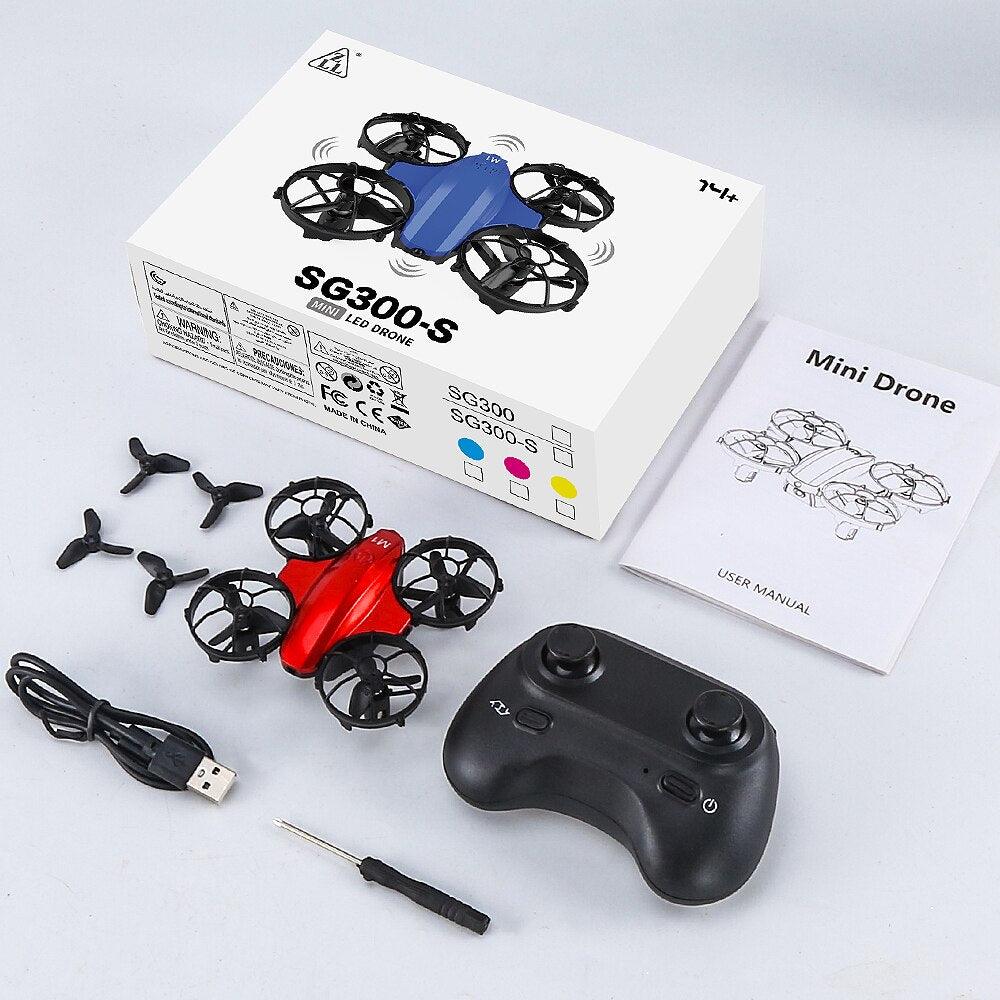 SG300/SG300S Mini Drone - Obstacle Avoidance Portable Dazzling Light Cool Remote Control Fancy Drone RC Toy for New Year Quadcopter 2 SG300/SG300S Mini Drone - Obstacle Avoidance Portable Dazzling Light Cool Remote Control Fancy Drone RC Toy for New Year Quadcopter — изображение 2