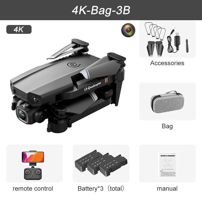 JINHENG XT6 Mini Drone - 4K 1080P HD Camera WiFi Fpv Air Pressure Altitude Hold Foldable Quadcopter RC Dron Kid Toy Boys GIfts 14 JINHENG XT6 Mini Drone - 4K 1080P HD Camera WiFi Fpv Air Pressure Altitude Hold Foldable Quadcopter RC Dron Kid Toy Boys GIfts - Image 14