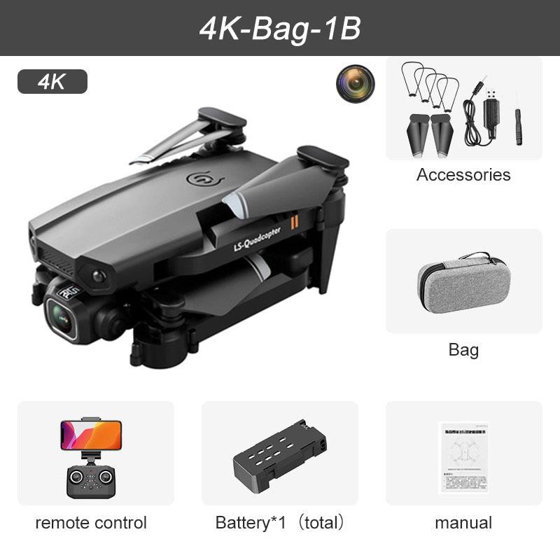 JINHENG XT6 Mini Drone - 4K 1080P HD Camera WiFi Fpv Air Pressure Altitude Hold Foldable Quadcopter RC Dron Kid Toy Boys GIfts 9 JINHENG XT6 Mini Drone - 4K 1080P HD Camera WiFi Fpv Air Pressure Altitude Hold Foldable Quadcopter RC Dron Kid Toy Boys GIfts - Image 9