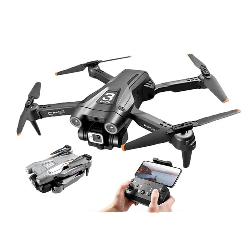 KBDFA Drone Dual Camera Optical Flow ESC Hd 4K Aerial Photography Obstacle Avoidance Folding Four Axis RC Aircraft Toy Gift 1 KBDFA Drone Dual Camera Optical Flow ESC Hd 4K Aerial Photography Obstacle Avoidance Folding Four Axis RC Aircraft Toy Gift