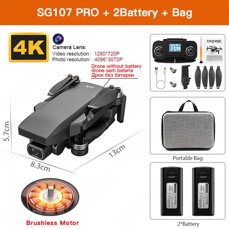 ZLL SG107 Pro Mini Drone - with WIFI Profesional 4K HD Dual Camera FPV Quadcopter Optical Flow Gesture Control SG107Pro Rc Dron 3 ZLL SG107 Pro Mini Drone - with WIFI Profesional 4K HD Dual Camera FPV Quadcopter Optical Flow Gesture Control SG107Pro Rc Dron - Image 3