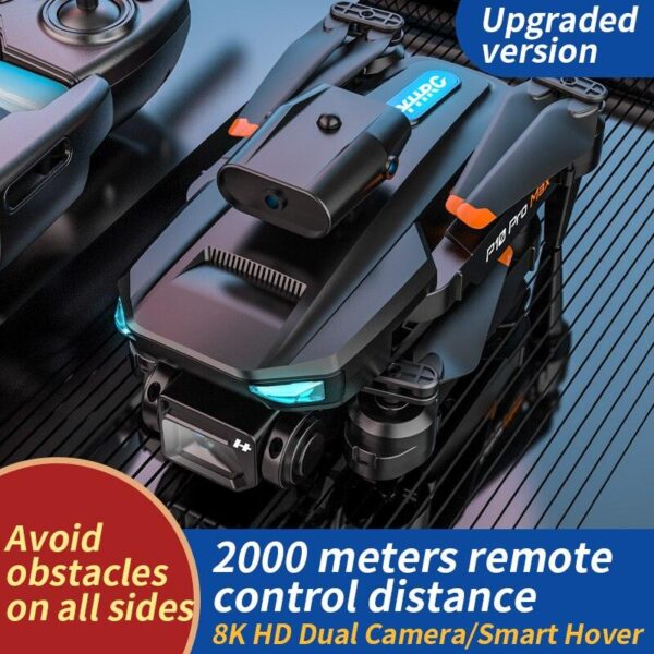 KBDFA P10 Drone - 8K With ESC HD Dual Camera 5G Wifi FPV 360 Full Obstacle Avoidance Optical Flow Hover Foldable Quadcopter Toys 20 KBDFA P10 Drone - 8K With ESC HD Dual Camera 5G Wifi FPV 360 Full Obstacle Avoidance Optical Flow Hover Foldable Quadcopter Toys - Image 20