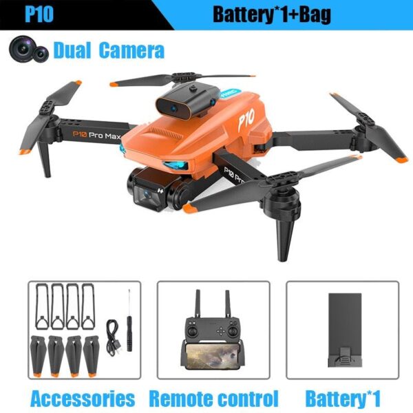 KBDFA P10 Drone - 8K With ESC HD Dual Camera 5G Wifi FPV 360 Full Obstacle Avoidance Optical Flow Hover Foldable Quadcopter Toys 16 KBDFA P10 Drone - 8K With ESC HD Dual Camera 5G Wifi FPV 360 Full Obstacle Avoidance Optical Flow Hover Foldable Quadcopter Toys - Image 16