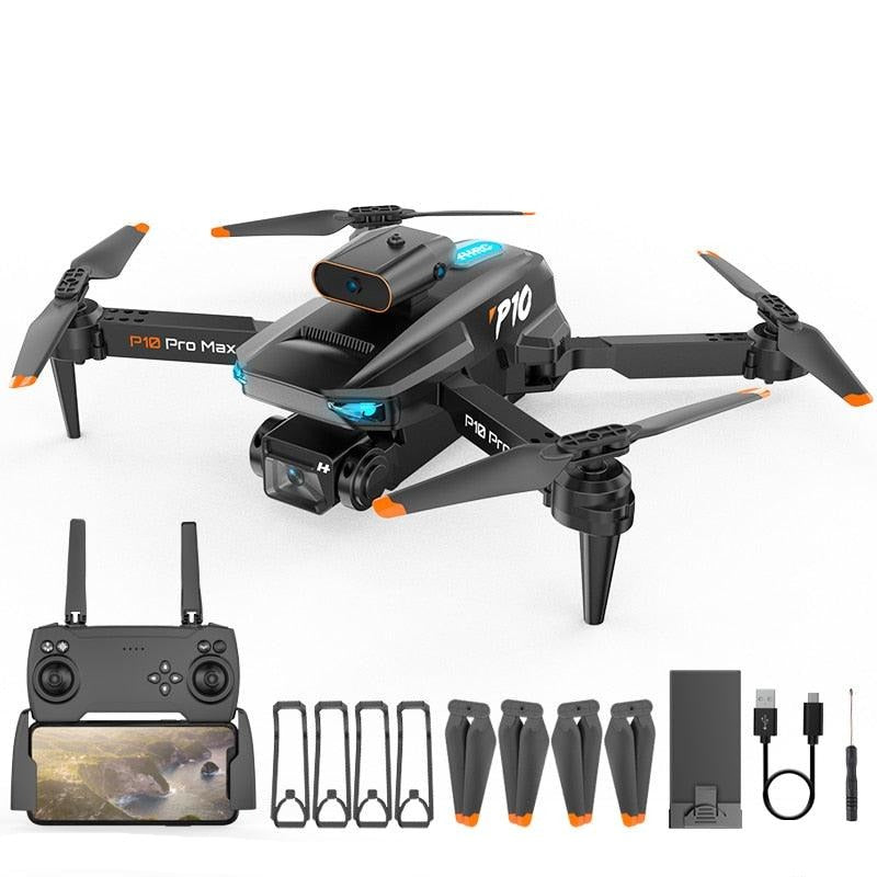KBDFA P10 Drone - 8K With ESC HD Dual Camera 5G Wifi FPV 360 Full Obstacle Avoidance Optical Flow Hover Foldable Quadcopter Toys 1 KBDFA P10 Drone - 8K With ESC HD Dual Camera 5G Wifi FPV 360 Full Obstacle Avoidance Optical Flow Hover Foldable Quadcopter Toys