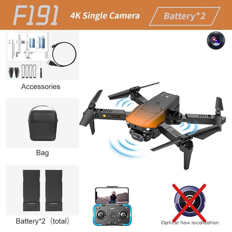 F191 Mini Drone - 4K Dual Camera Wifi FPV Four Sides Infrared Obstacle Avoidance One-key Take-off and Landing Folding Quadcopter 15 F191 Mini Drone - 4K Dual Camera Wifi FPV Four Sides Infrared Obstacle Avoidance One-key Take-off and Landing Folding Quadcopter — изображение 15