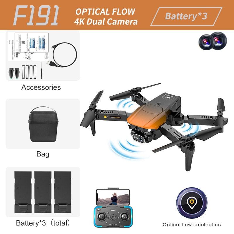 F191 Mini Drone - 4K Dual Camera Wifi FPV Four Sides Infrared Obstacle Avoidance One-key Take-off and Landing Folding Quadcopter 10 F191 Mini Drone - 4K Dual Camera Wifi FPV Four Sides Infrared Obstacle Avoidance One-key Take-off and Landing Folding Quadcopter — изображение 10