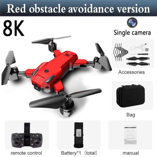 5G 8K HD Drone Professional Dual Camera Wifi FPV Obstacle Avoidance Quadcopter Optical Flow Positioning Fly Distance 1000M Toy 19 5G 8K HD Drone Professional Dual Camera Wifi FPV Obstacle Avoidance Quadcopter Optical Flow Positioning Fly Distance 1000M Toy - صورة 5G 8K HD Drone Professional Dual Camera Wifi FPV Obstacle Avoidance Quadcopter Optical Flow Positioning Fly Distance 1000M Toy - صورة 19