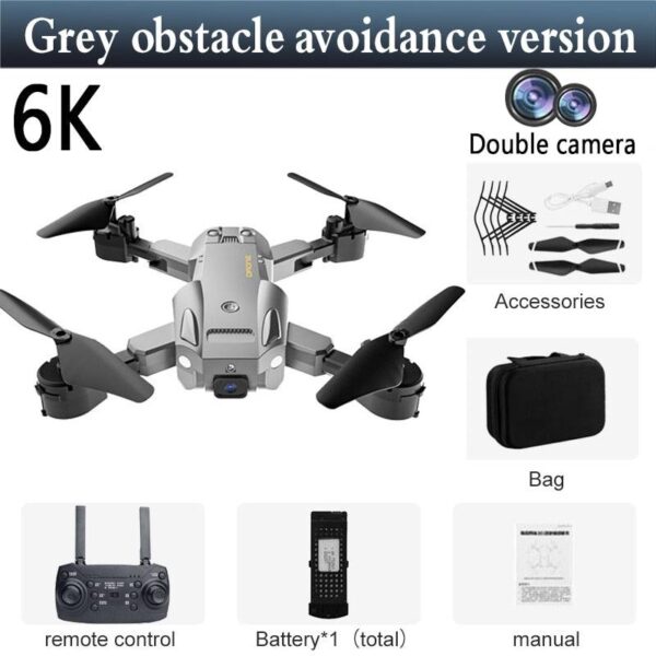 5G 8K HD Drone Professional Dual Camera Wifi FPV Obstacle Avoidance Quadcopter Optical Flow Positioning Fly Distance 1000M Toy 17 5G 8K HD Drone Professional Dual Camera Wifi FPV Obstacle Avoidance Quadcopter Optical Flow Positioning Fly Distance 1000M Toy - صورة 5G 8K HD Drone Professional Dual Camera Wifi FPV Obstacle Avoidance Quadcopter Optical Flow Positioning Fly Distance 1000M Toy - صورة 17