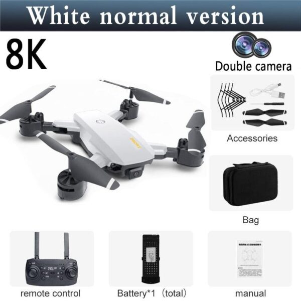 5G 8K HD Drone Professional Dual Camera Wifi FPV Obstacle Avoidance Quadcopter Optical Flow Positioning Fly Distance 1000M Toy 14 5G 8K HD Drone Professional Dual Camera Wifi FPV Obstacle Avoidance Quadcopter Optical Flow Positioning Fly Distance 1000M Toy - صورة 5G 8K HD Drone Professional Dual Camera Wifi FPV Obstacle Avoidance Quadcopter Optical Flow Positioning Fly Distance 1000M Toy - صورة 14