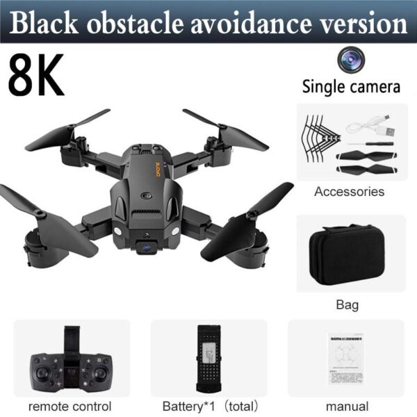 5G 8K HD Drone Professional Dual Camera Wifi FPV Obstacle Avoidance Quadcopter Optical Flow Positioning Fly Distance 1000M Toy 6 5G 8K HD Drone Professional Dual Camera Wifi FPV Obstacle Avoidance Quadcopter Optical Flow Positioning Fly Distance 1000M Toy - صورة 5G 8K HD Drone Professional Dual Camera Wifi FPV Obstacle Avoidance Quadcopter Optical Flow Positioning Fly Distance 1000M Toy - صورة 6