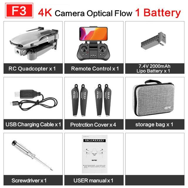 4DRC F3 drone - GPS 4K 5G WiFi live video FPV 4K/1080P HD Wide Angle Camera Foldable Altitude Hold Durable RC Drone 13 4DRC F3 drone - GPS 4K 5G WiFi live video FPV 4K/1080P HD Wide Angle Camera Foldable Altitude Hold Durable RC Drone - Image 13