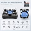 V26 Mini Drone - HD Camera WiFi Fpv Air Pressure Altitude Hold Professional Foldable Quadcopter 4K RC Dron Kid Boys of Toys GIft - صورة V26 Mini Drone - HD Camera WiFi Fpv Air Pressure Altitude Hold Professional Foldable Quadcopter 4K RC Dron Kid Boys of Toys GIft - صورة 18