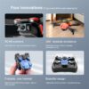 V26 Mini Drone - HD Camera WiFi Fpv Air Pressure Altitude Hold Professional Foldable Quadcopter 4K RC Dron Kid Boys of Toys GIft - صورة V26 Mini Drone - HD Camera WiFi Fpv Air Pressure Altitude Hold Professional Foldable Quadcopter 4K RC Dron Kid Boys of Toys GIft - صورة 17