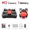 V26 Mini Drone - HD Camera WiFi Fpv Air Pressure Altitude Hold Professional Foldable Quadcopter 4K RC Dron Kid Boys of Toys GIft - صورة V26 Mini Drone - HD Camera WiFi Fpv Air Pressure Altitude Hold Professional Foldable Quadcopter 4K RC Dron Kid Boys of Toys GIft - صورة 7
