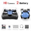 V26 Mini Drone - HD Camera WiFi Fpv Air Pressure Altitude Hold Professional Foldable Quadcopter 4K RC Dron Kid Boys of Toys GIft - صورة V26 Mini Drone - HD Camera WiFi Fpv Air Pressure Altitude Hold Professional Foldable Quadcopter 4K RC Dron Kid Boys of Toys GIft - صورة 4